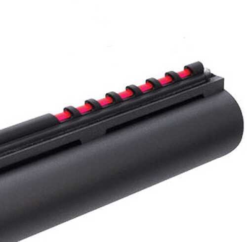 Truglo TG104R Glo-Dot Universal Pro Shotgun w/Vent Rib Fiber Optic Red Black